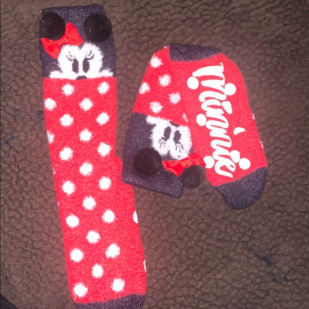 Used Minnie Mouse socks